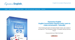 Desktop Screenshot of expressiveenglish.com